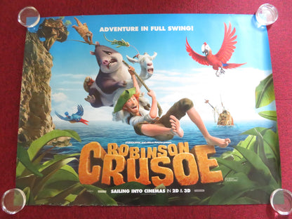 ROBINSON CRUSOE UK QUAD (30"x 40") ROLLED POSTER MATTHIAS SCHWEIGHOFER 2016