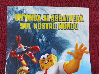 THE SPONGEBOB MOVIE: SPONGE OUT OF WATER ITALIAN LOCANDINA POSTER 2015