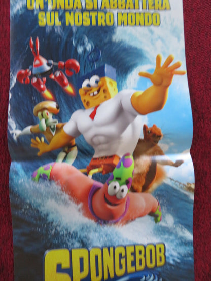 THE SPONGEBOB MOVIE: SPONGE OUT OF WATER ITALIAN LOCANDINA POSTER 2015