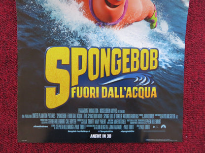 THE SPONGEBOB MOVIE: SPONGE OUT OF WATER ITALIAN LOCANDINA POSTER 2015