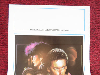 LOVE SINS ITALIAN LOCANDINA POSTER STEFANIA SANDRELLI ROBERT POWELL 1987