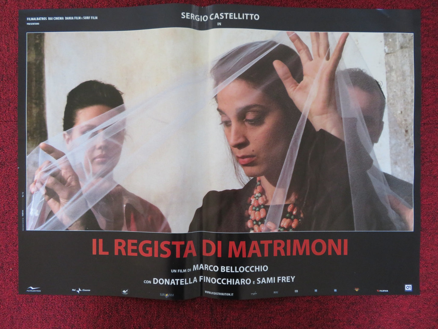 IL REGISTA DI MATRIMONI - A ITALIAN FOTOBUSTA POSTER SERGIO CASTELLITTO 2006