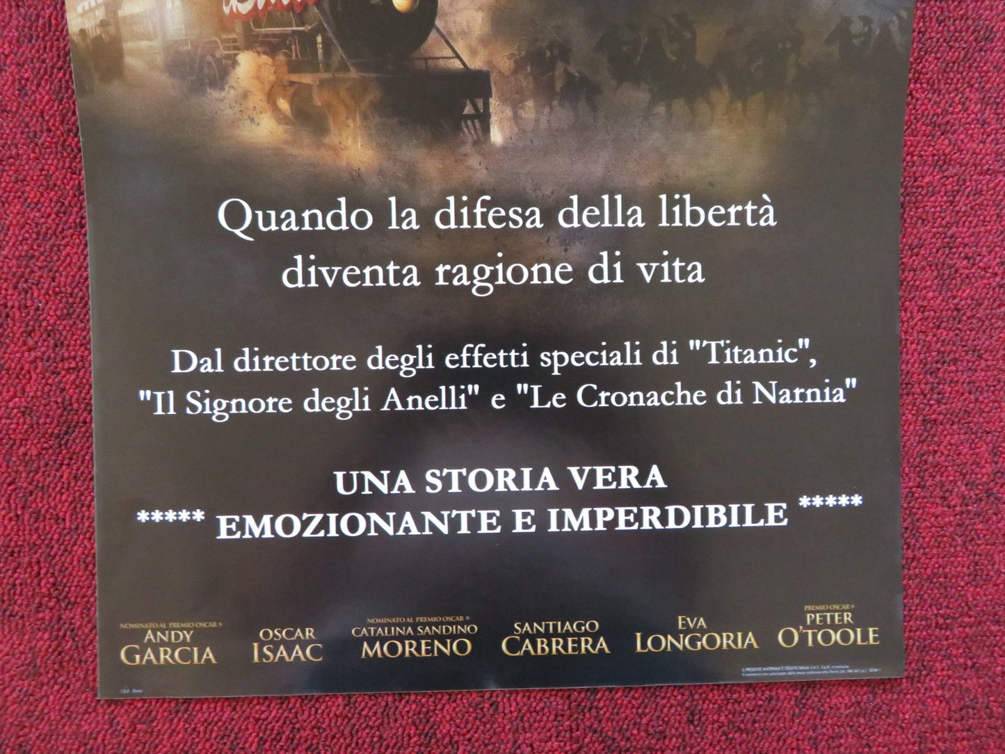 OUTLAWS ITALIAN LOCANDINA POSTER ANDY GARCIA OSCAR ISAAC 2012