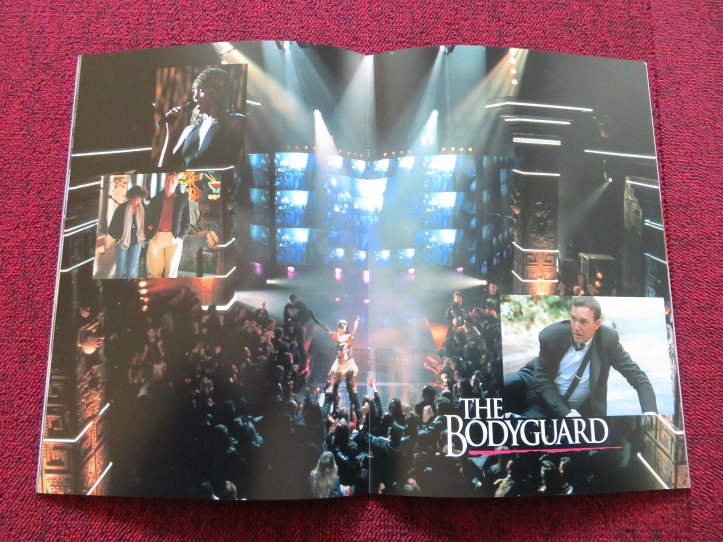 THE BODYGUARD JAPANESE BROCHURE / PRESS BOOK WHITNEY HUSTON KEVIN COSTNER 1992