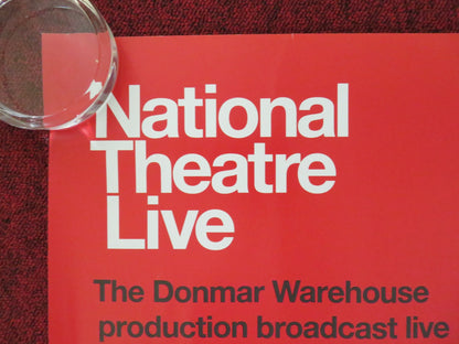 NATIONAL THEATRE LIVE: SAINT JOAN UK QUAD ROLLED POSTER BERNARD SHAW 2017