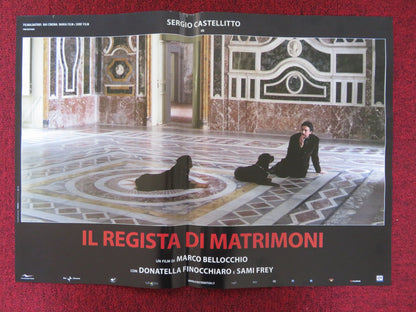 IL REGISTA DI MATRIMONI - D ITALIAN FOTOBUSTA POSTER SERGIO CASTELLITTO 2006