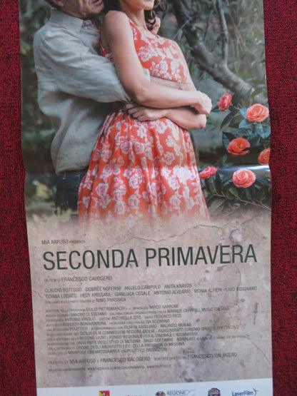 SECONDA PRIMAVERA ITALIAN LOCANDINA POSTER CLAUDIO BOTOSSO DESIREE NOFERINI 2016