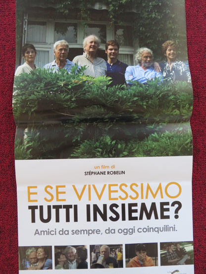 E SE VIVESSIMO TUTTI INSIEME? ITALIAN LOCANDINA POSTER GUY BEDOS D. BRUHL 2011