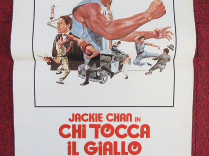 BATTLE CREEK BRAWL ITALIAN LOCANDINA POSTER JACKIE CHAN JOSE FERRER 1981