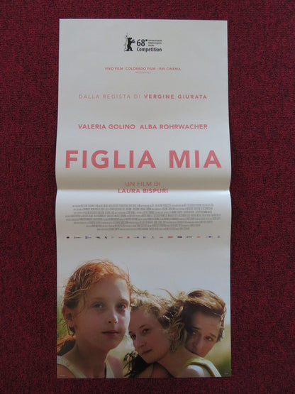 FIGLIA MIA ITALIAN LOCANDINA POSTER VALERIA GOLINO ALBA ROHRWACHER 2018