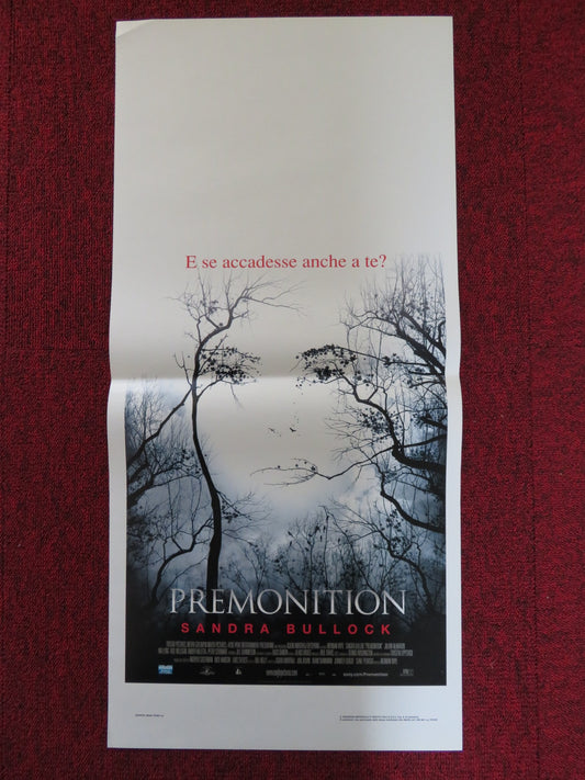 PREMONITION ITALIAN LOCANDINA POSTER SANDRA BULLOCK JULIAN MCMAHON 2007