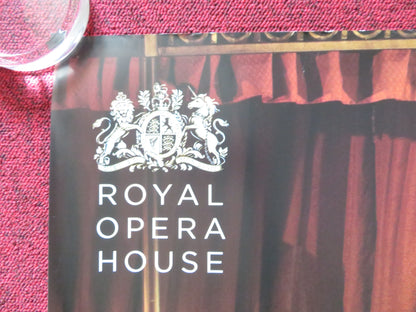 I DUE FOSCARI UK QUAD (30"x 40") ROLLED POSTER ROYAL OPERA HOUSE P. DOMINGO 2016