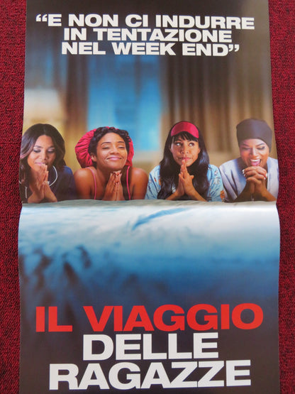 GIRLS TRIP ITALIAN LOCANDINA POSTER REGINA HALL QUEEN LATIFAH 2017