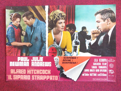 TORN CURTAIN - A ITALIAN FOTOBUSTA POSTER HITCHCOCK PAUL NEWMAN J. ANDREWS 1966