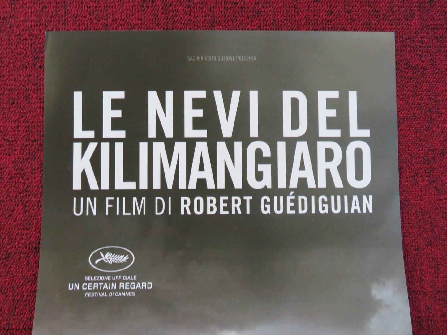 THE SNOWS OF KILIMANJARO ITALIAN LOCANDINA POSTER ARIANE ASCARIDE 2011