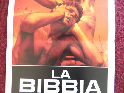 LA BIBBIA ITALIAN LOCANDINA POSTER MICHAEL PARKS RICHARD HARRIS 1966