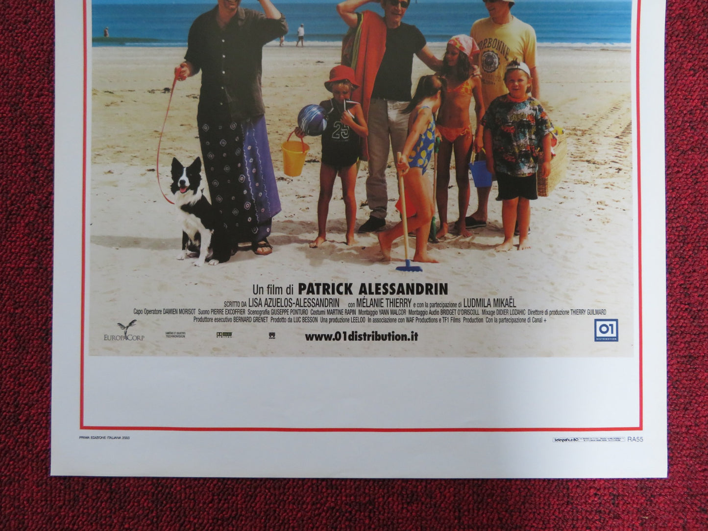 AUGUST 15TH ITALIAN LOCANDINA POSTER RICHARD BERRY CHARLES BERLING 2001