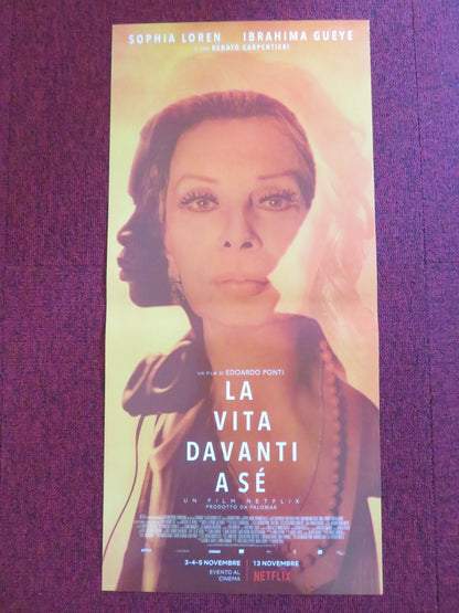 THE LIFE AHEAD ITALIAN LOCANDINA POSTER SOPHIA LOREN IBRAHIMA GUEYE 2020