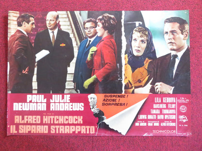 TORN CURTAIN - D ITALIAN FOTOBUSTA POSTER HITCHCOCK PAUL NEWMAN J. ANDREWS 1966