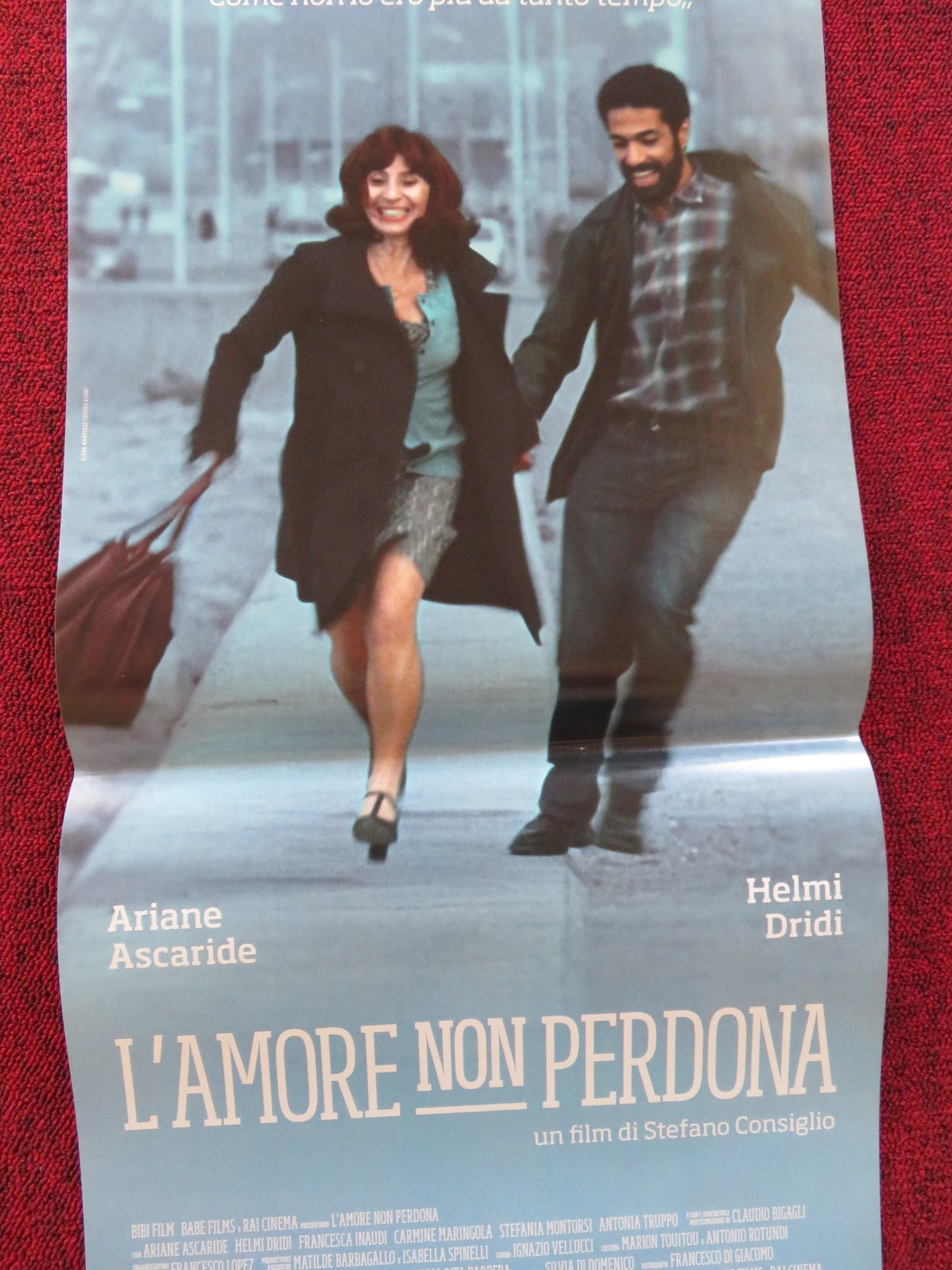 L'AMOUR NE PARDONNE PAS ITALIAN LOCANDINA POSTER ARIANE ASCARIDE H. DRIDI 2015