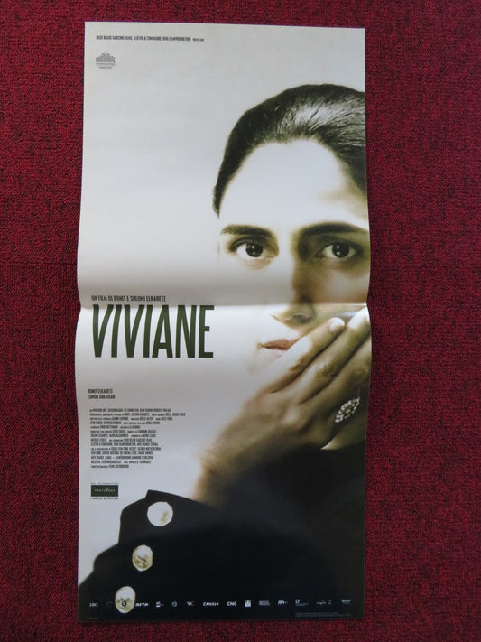 VIVIANE / GETT ITALIAN LOCANDINA POSTER RONIT ELKABETZ SIMON ABKARIN 2014