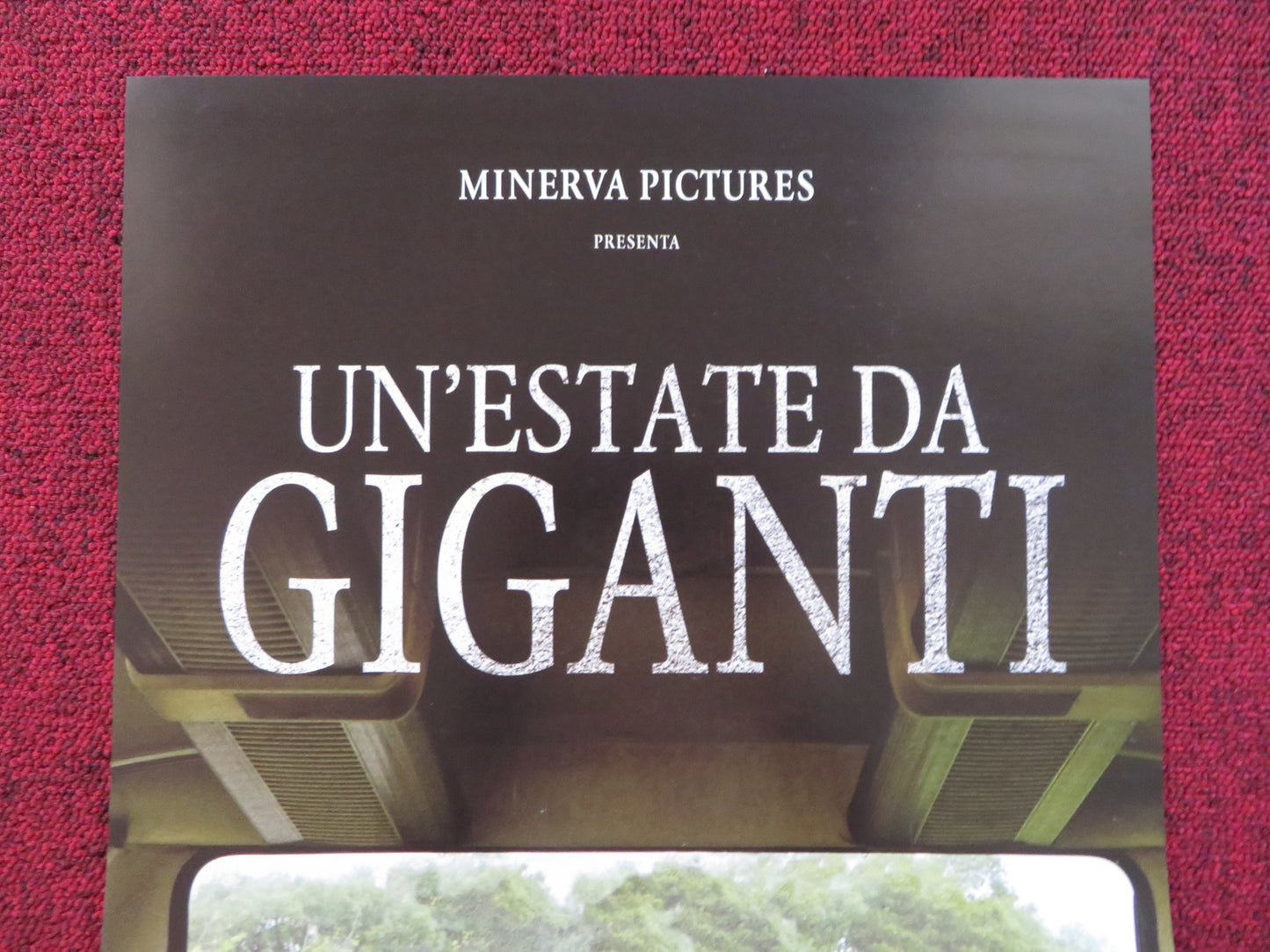 UN'ESTATE DA GIGANTI ITALIAN LOCANDINA POSTER ZACHARIE CHASSERIAUD 2011