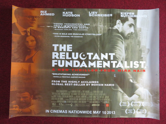 THE RELUCTANT FUNDAMENTALIST UK QUAD (30"x 40") ROLLED POSTER RIZ AHMED 2012