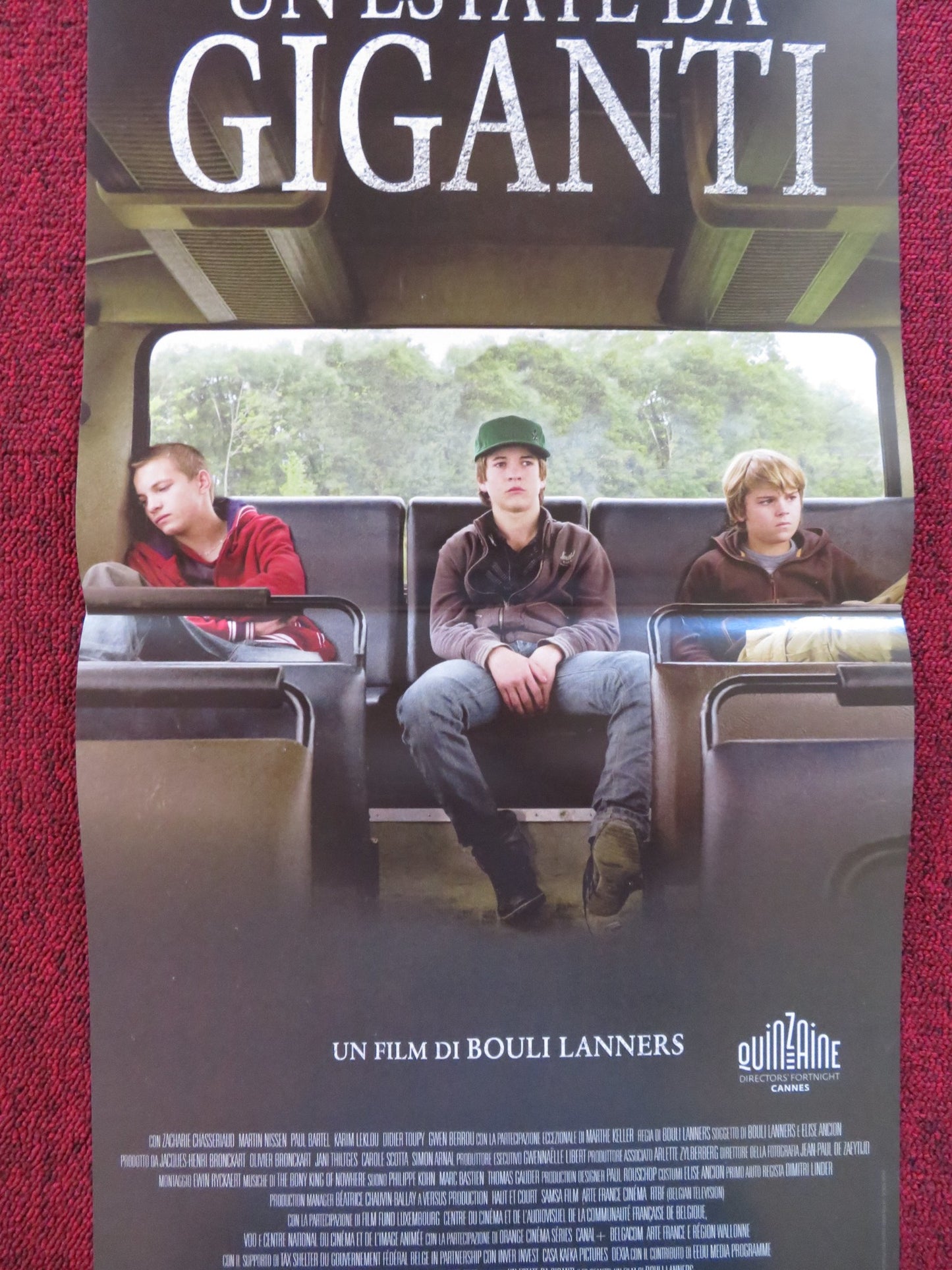 UN'ESTATE DA GIGANTI ITALIAN LOCANDINA POSTER ZACHARIE CHASSERIAUD 2011