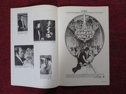 THE GREAT WALTZ - PRESSBOOK UNCUT MGM HORST BUCHHOLZ MARY COSTA 1972