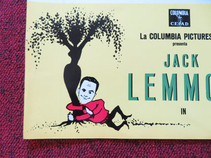 UNDER THE YUM YUM TREE- G ITALIAN FOTOBUSTA POSTER JACK LEMMON C. LYNLEY 1963