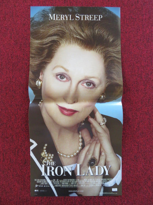 THE IRON LADY ITALIAN LOCANDINA POSTER MERYL STREEP JIM BROADBENT 2011