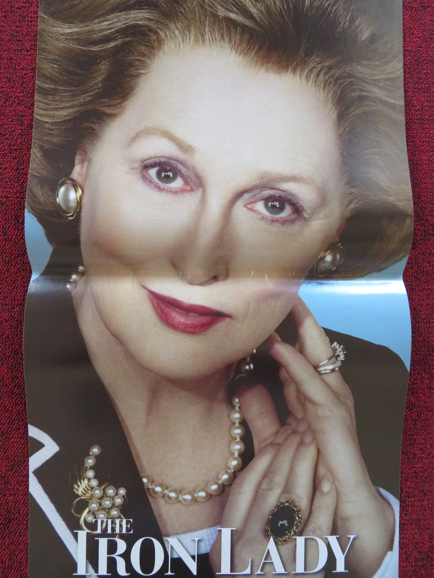 THE IRON LADY ITALIAN LOCANDINA POSTER MERYL STREEP JIM BROADBENT 2011