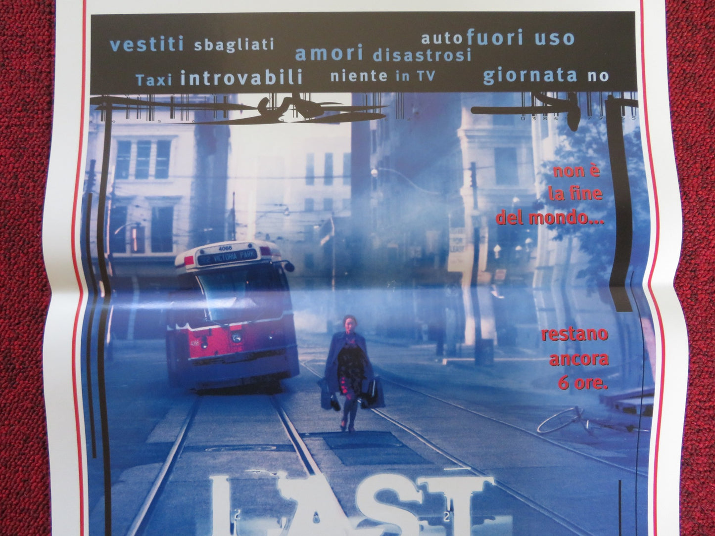 LAST NIGHT ITALIAN LOCANDINA POSTER DON MCKELLAR SANDRA OH 1998