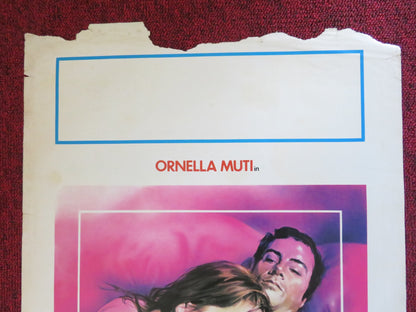 PER AMORE E PER DENARO ITALIAN LOCANDINA POSTER RAY SHARKEY ORNELLA MUTI 1981