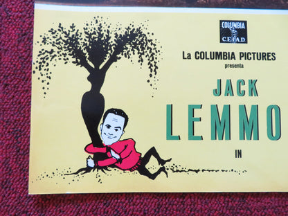 UNDER THE YUM YUM TREE- I ITALIAN FOTOBUSTA POSTER JACK LEMMON C. LYNLEY 1963