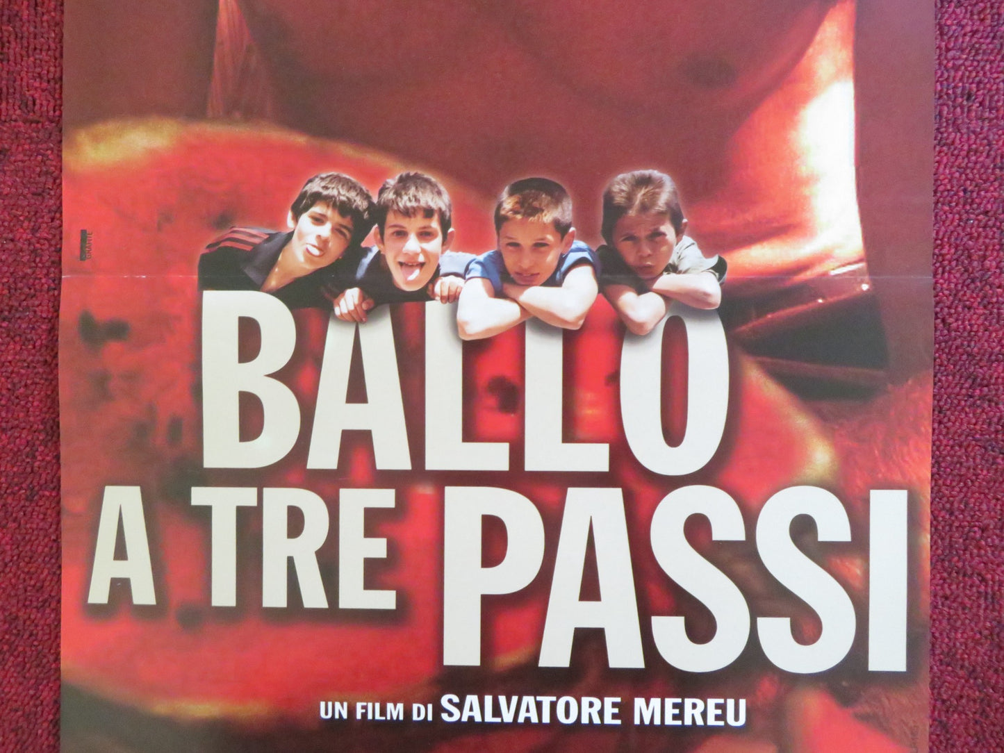 BALLO A TRE PASSI ITALIAN LOCANDINA POSTER YAEL ABECASSIS DOMENICO ARBA 2003