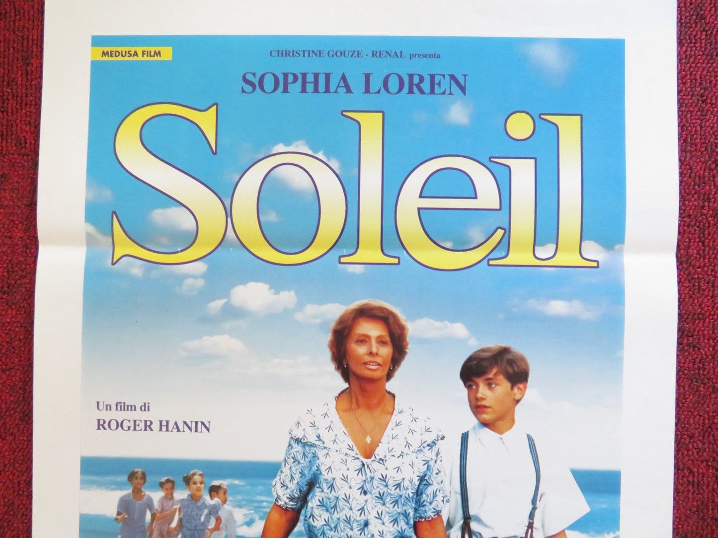 SOLEIL ITALIAN LOCANDINA POSTER SOPHIA LOREN PHILIPPE NOIRET 1997