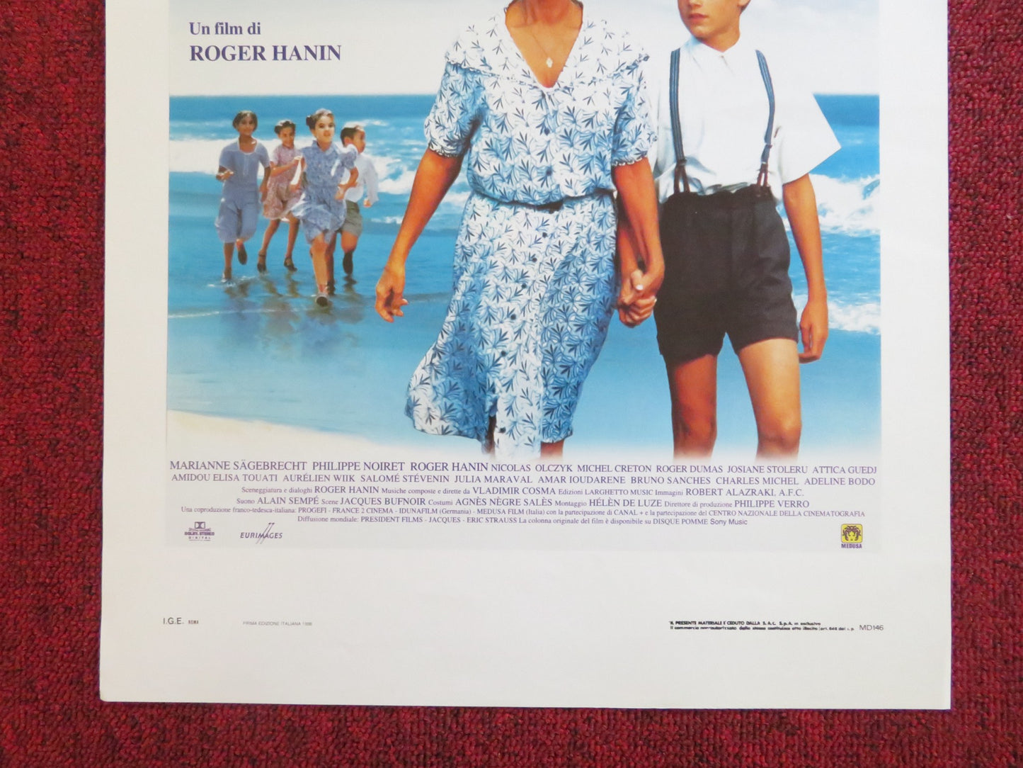 SOLEIL ITALIAN LOCANDINA POSTER SOPHIA LOREN PHILIPPE NOIRET 1997