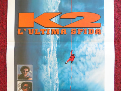 K2 ITALIAN LOCANDINA POSTER MICHAEL BIEHN MATTCRAVEN 1991