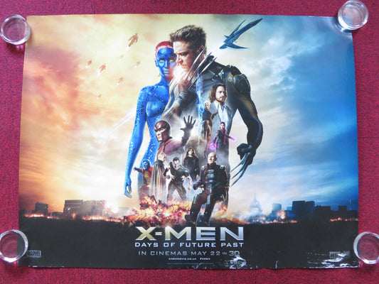 X-MEN: DAYS OF FUTURE PAST - B UK QUAD (30"x 40") ROLLED POSTER P. STEWART 2014