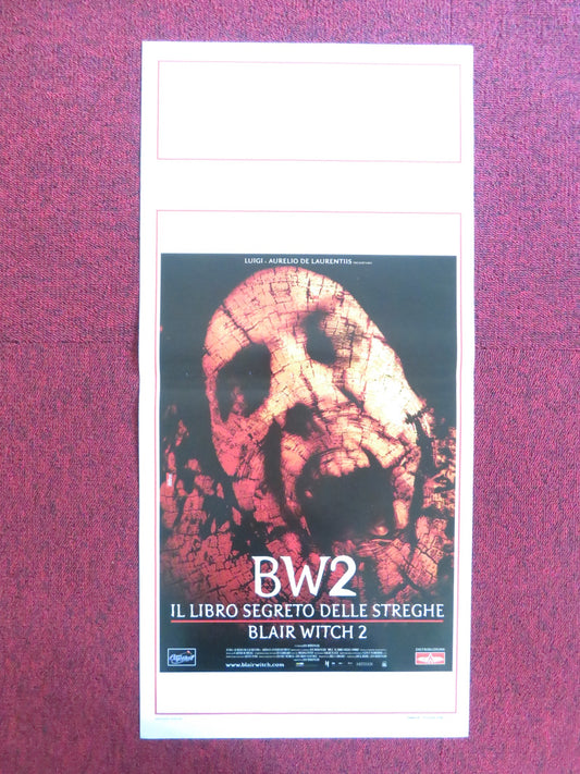 BOOK OF SHADOWS: BLAIR WITCH 2 ITALIAN LOCANDINA POSTER KURT LODER 2000