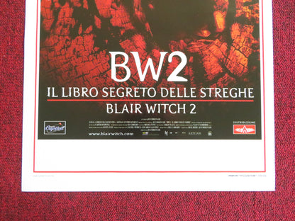 BOOK OF SHADOWS: BLAIR WITCH 2 ITALIAN LOCANDINA POSTER KURT LODER 2000