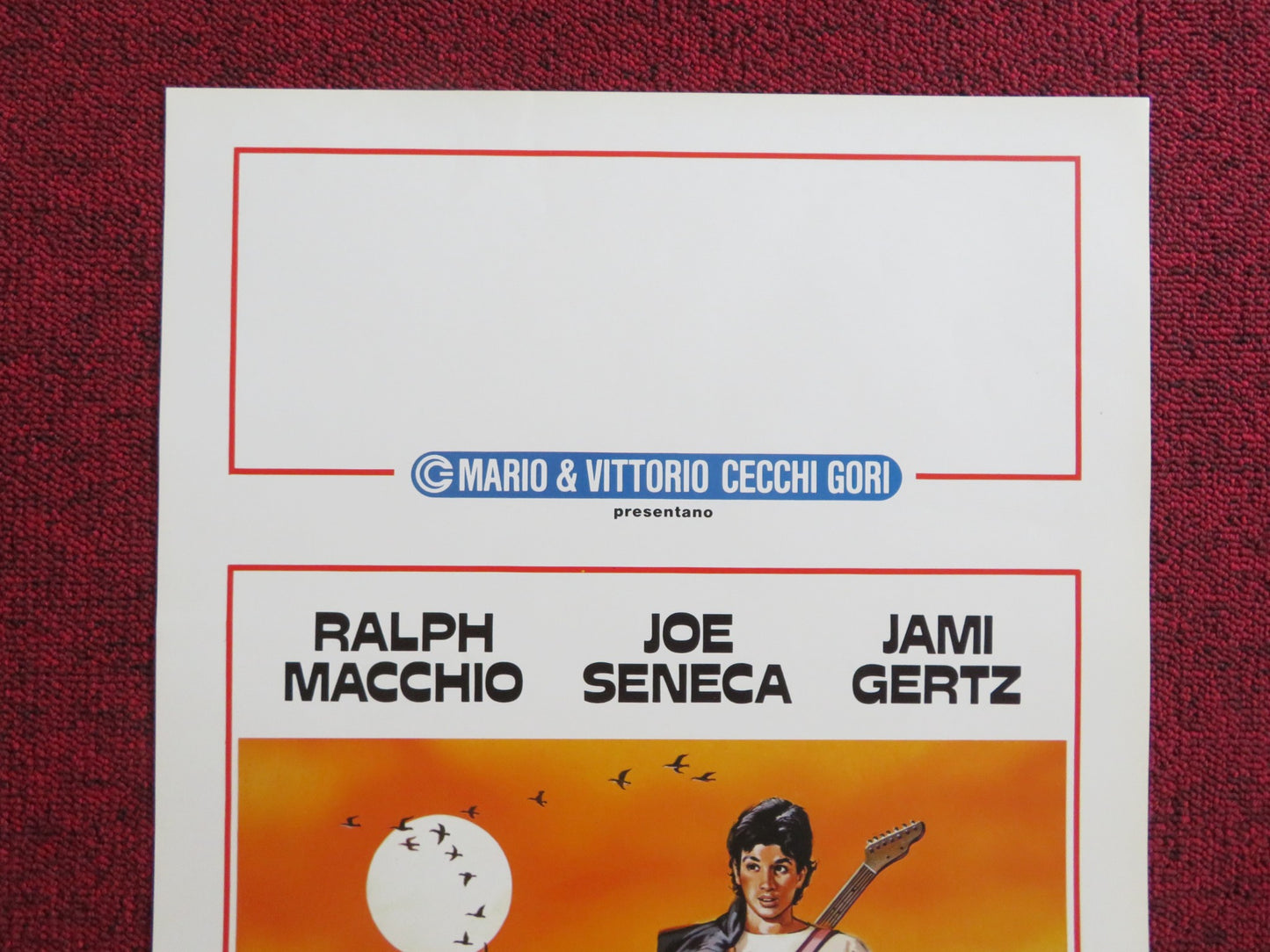 MISSISSIPPI ADVENTURE ITALIAN LOCANDINA POSTER RALPH MACCHIO JAMI GERTZ 1986