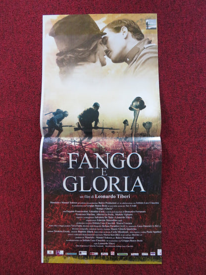 FANGO E GLORIA ITALIAN LOCANDINA POSTER EUGENIO FRANCESCHINI V. CORTI 2014