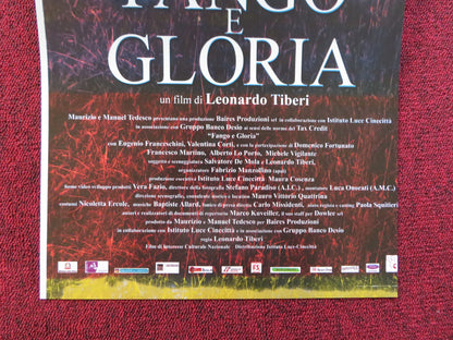 FANGO E GLORIA ITALIAN LOCANDINA POSTER EUGENIO FRANCESCHINI V. CORTI 2014