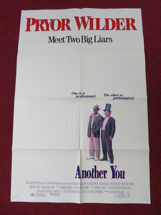 ANOTHER YOU FOLDED US ONE SHEET POSTER RICHARD PRYOR GENE WILDER 1991