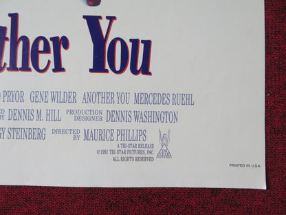 ANOTHER YOU FOLDED US ONE SHEET POSTER RICHARD PRYOR GENE WILDER 1991