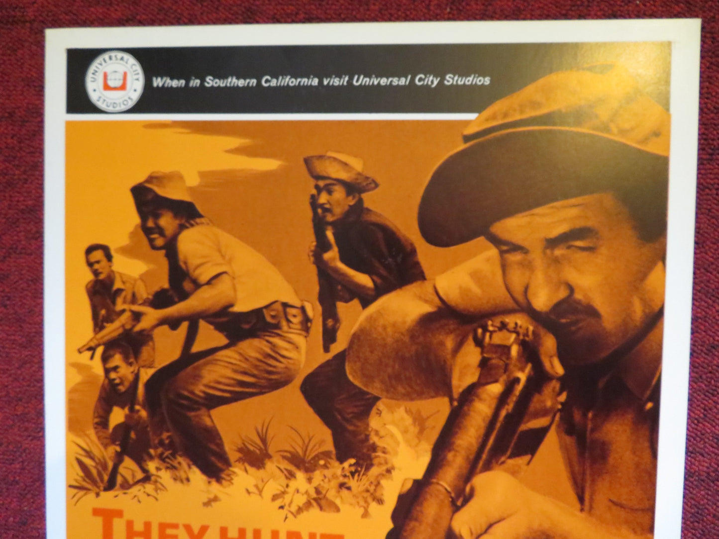 WARKILL US INSERT (14"x 36") POSTER GEORGE MONTGOMERY TOM DRAKE 1968