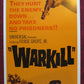 WARKILL US INSERT (14"x 36") POSTER GEORGE MONTGOMERY TOM DRAKE 1968