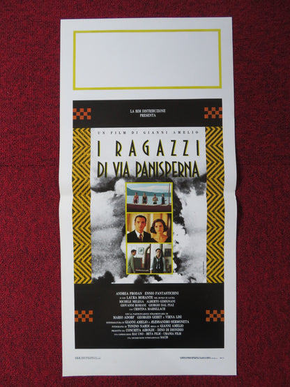 I RAGAZZI DI VIA PANISPERNA ITALIAN LOCANDINA POSTER ANDREA PRODAN 1988